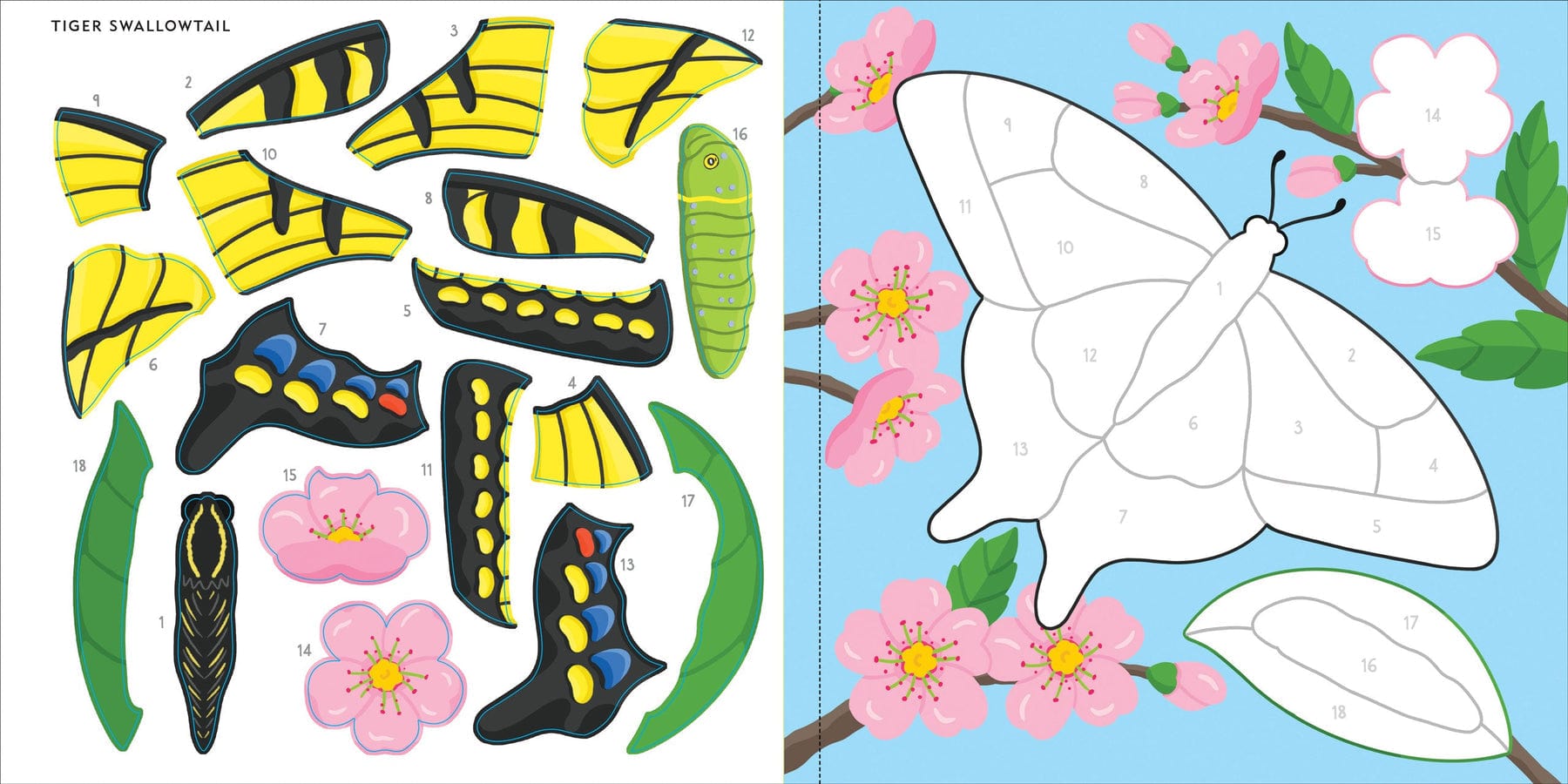 Peter Pauper Press Peter Pauper Press My First Color-By-Sticker Book - Butterflies & Bugs - Little Miss Muffin Children & Home