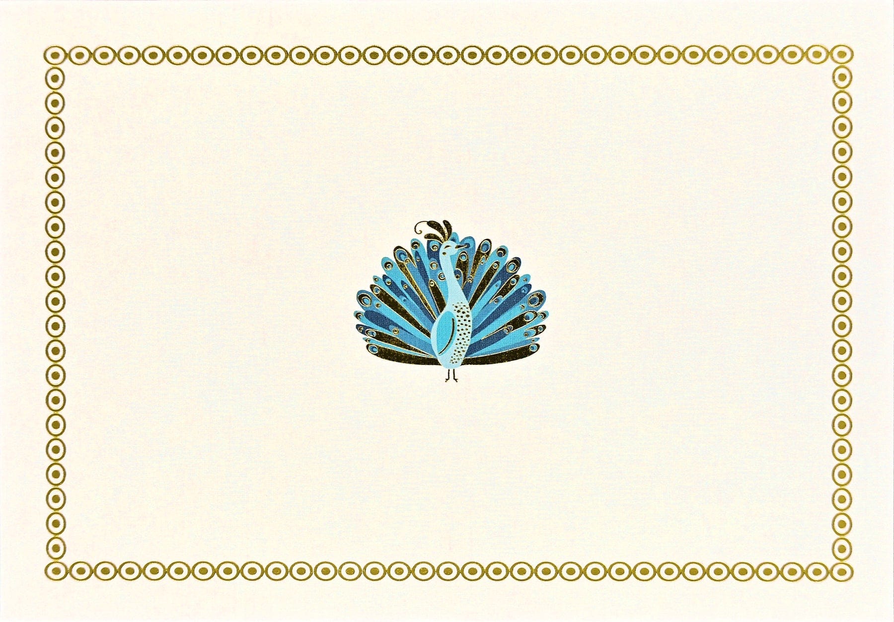 Peter Pauper Press Peter Pauper Press Peacock Note Cards - Little Miss Muffin Children & Home