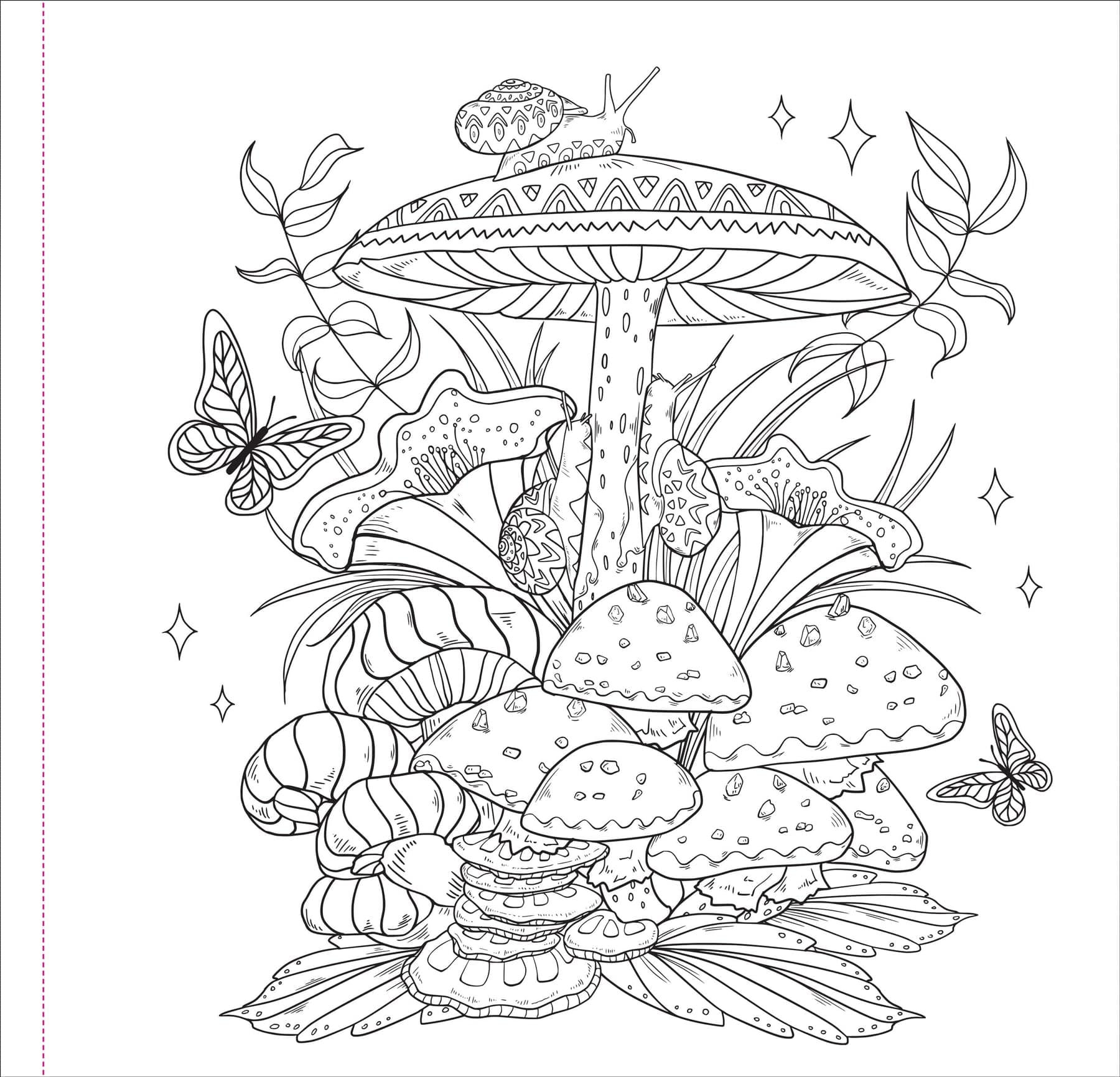 Peter Pauper Press Peter Pauper Press Enchanted Kingdom Adult Coloring Book - Little Miss Muffin Children & Home