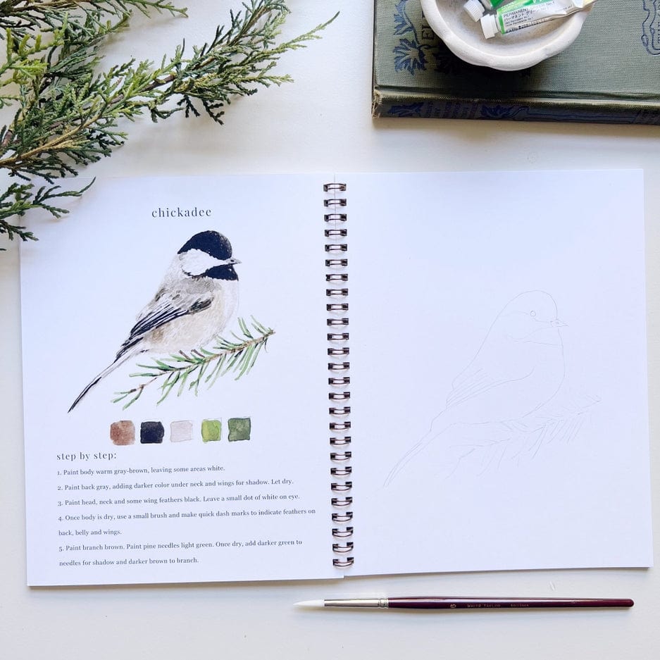 Emily Lex Studio Emily Lex Studio Birds Watercolor Workbook - Little Miss Muffin Children & Home