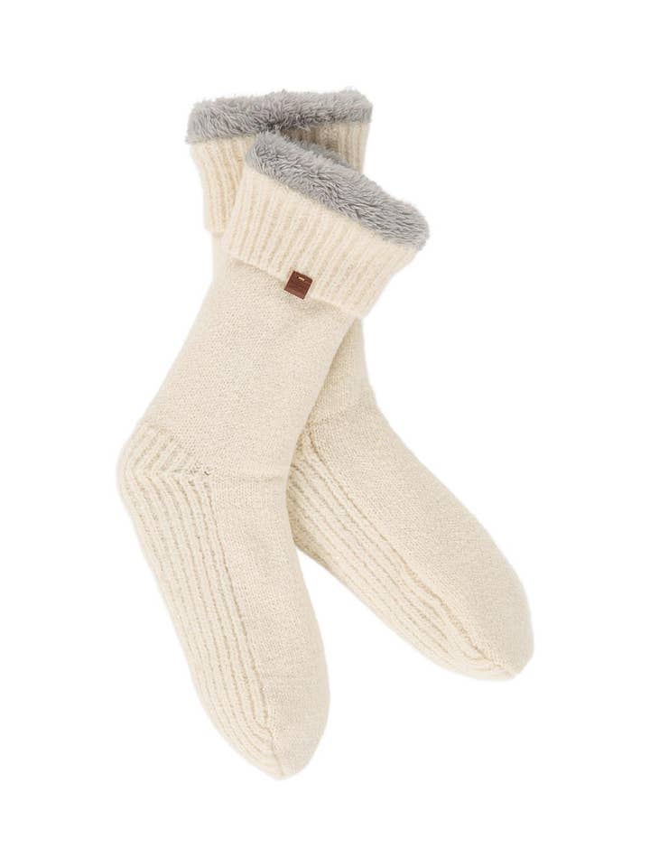 Bickley + Mitchell Amsterdam Chunky Slippers with Lining Linen - Little Miss Muffin Children & Home