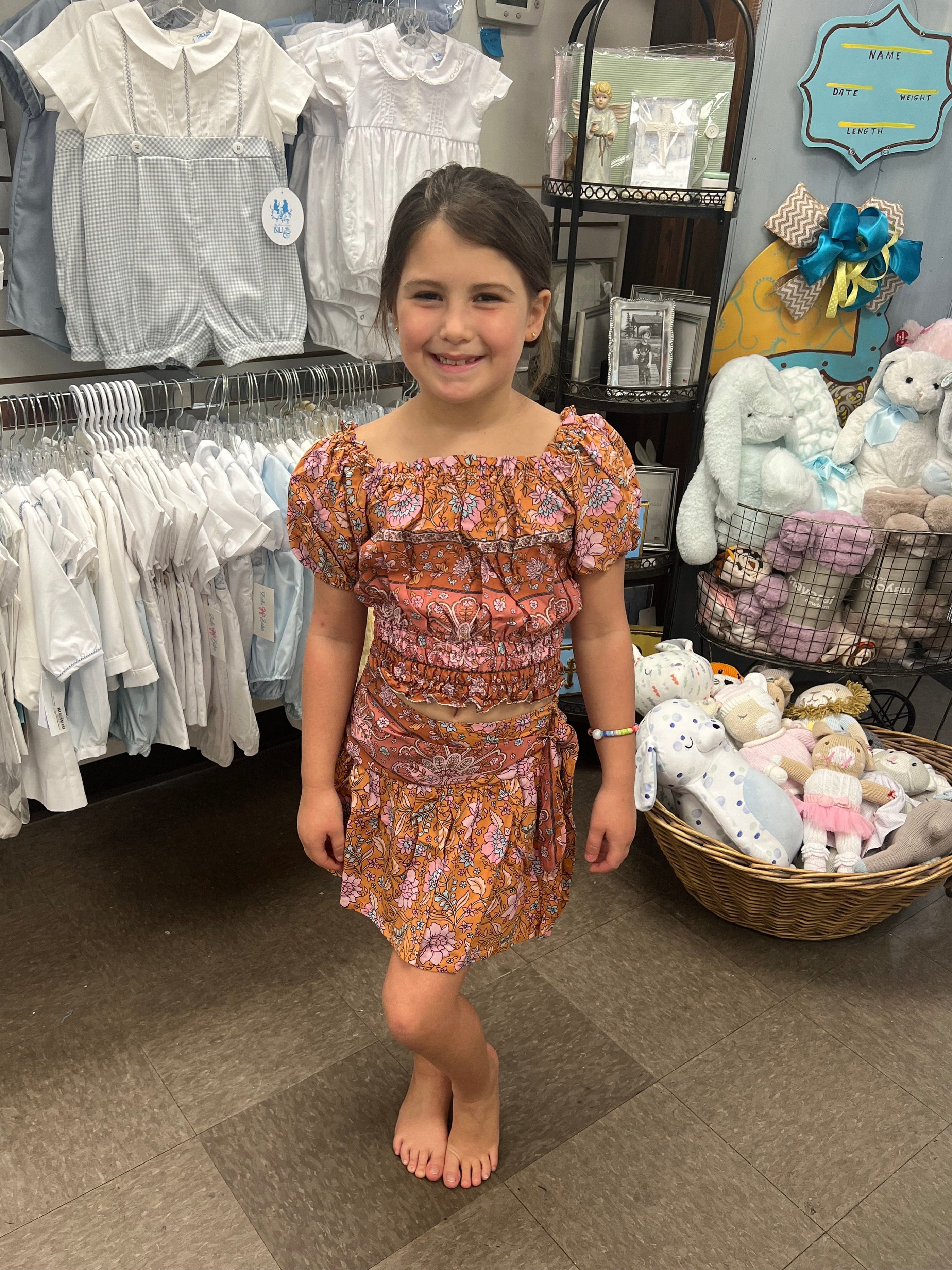 Joyous and Free Joyous and Free Fern Skirt in Harvest Moon - Little Miss Muffin Children & Home