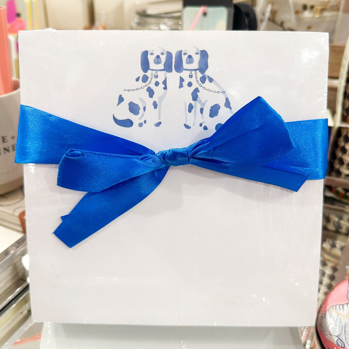Saint Austin Company Staffordshire with Blue Ribbon Notepad - Little Miss Muffin Children & Home