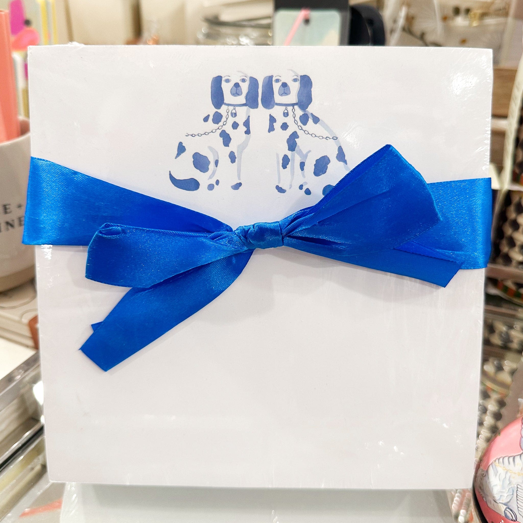 Saint Austin Company Staffordshire with Blue Ribbon Notepad - Little Miss Muffin Children & Home
