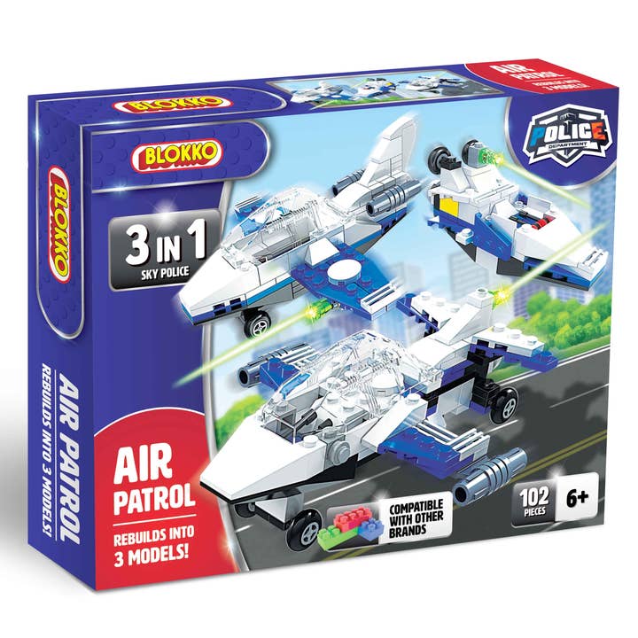 Anker Play Products Anker Play Products 3 in 1 Air Patrol Blokko Kit - Little Miss Muffin Children & Home