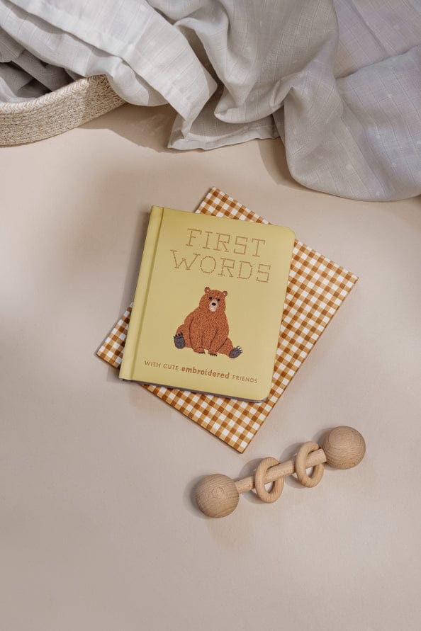 Paige Tate & Co First Words with Cute Embroidered Friends - Little Miss Muffin Children & Home