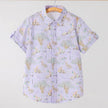 Nola Tawk Feathers & Floats Short Sleeve Collared Shirt - Little Miss Muffin Children & Home
