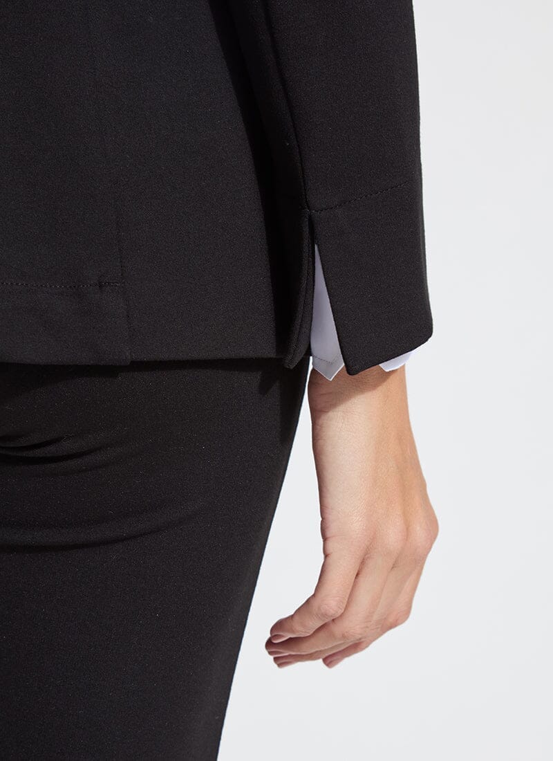 Lysse Essential Ponte Blazer in Black