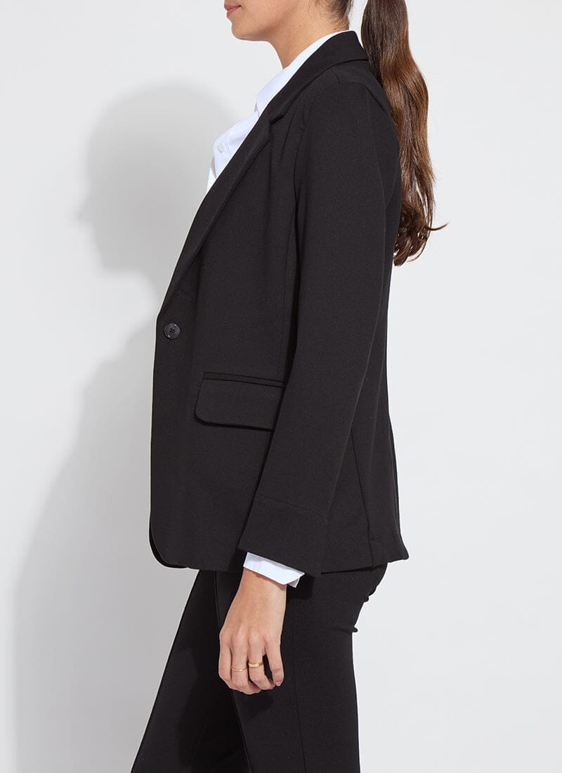 Lysse Essential Ponte Blazer in Black