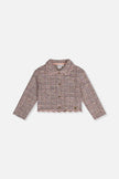 Deux Par Deux Jacquard Multico Short Jacket - Little Miss Muffin Children & Home