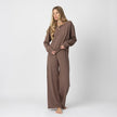 two piece mocha lounge set