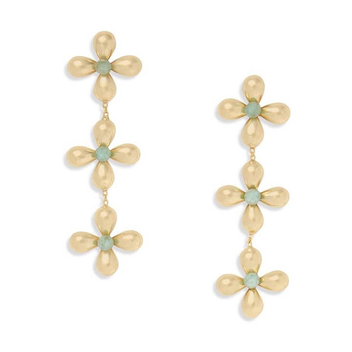 Amazonite Charlotte Earrings