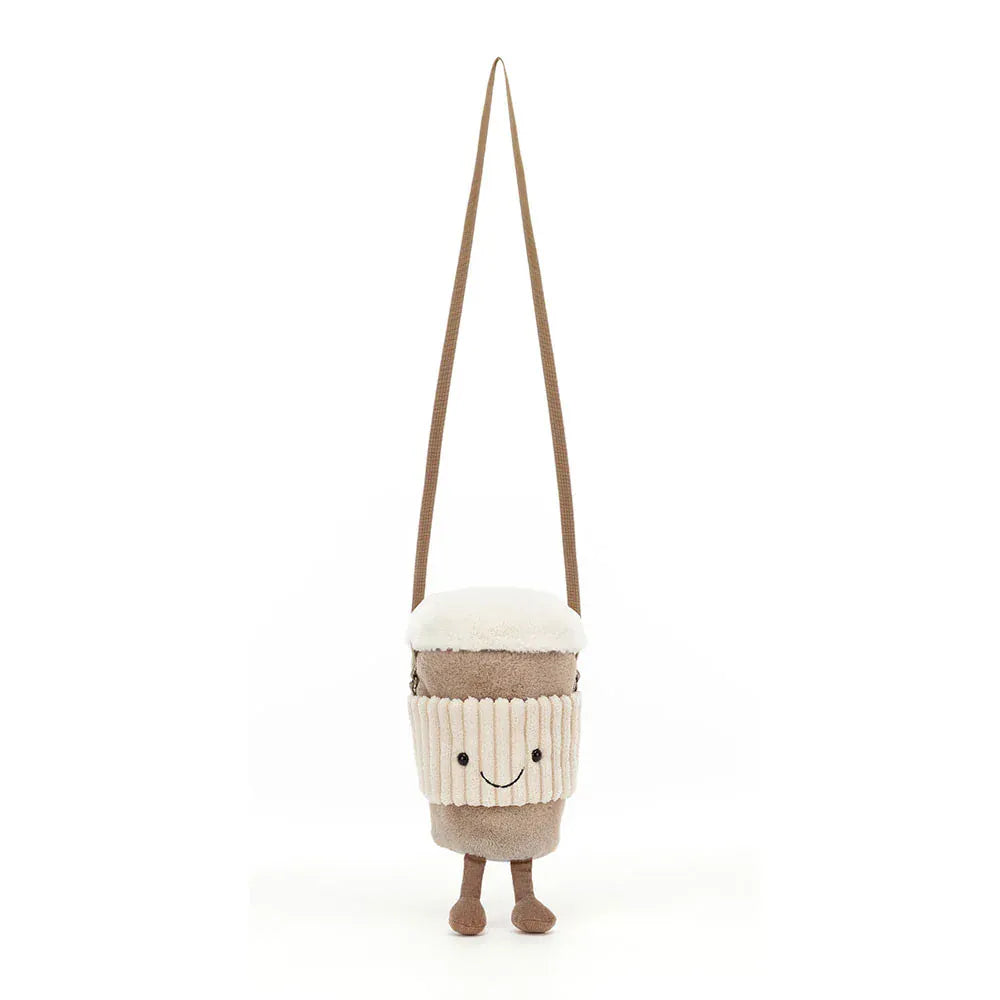 Amuseables Perkle Coffee Shoulder Bag