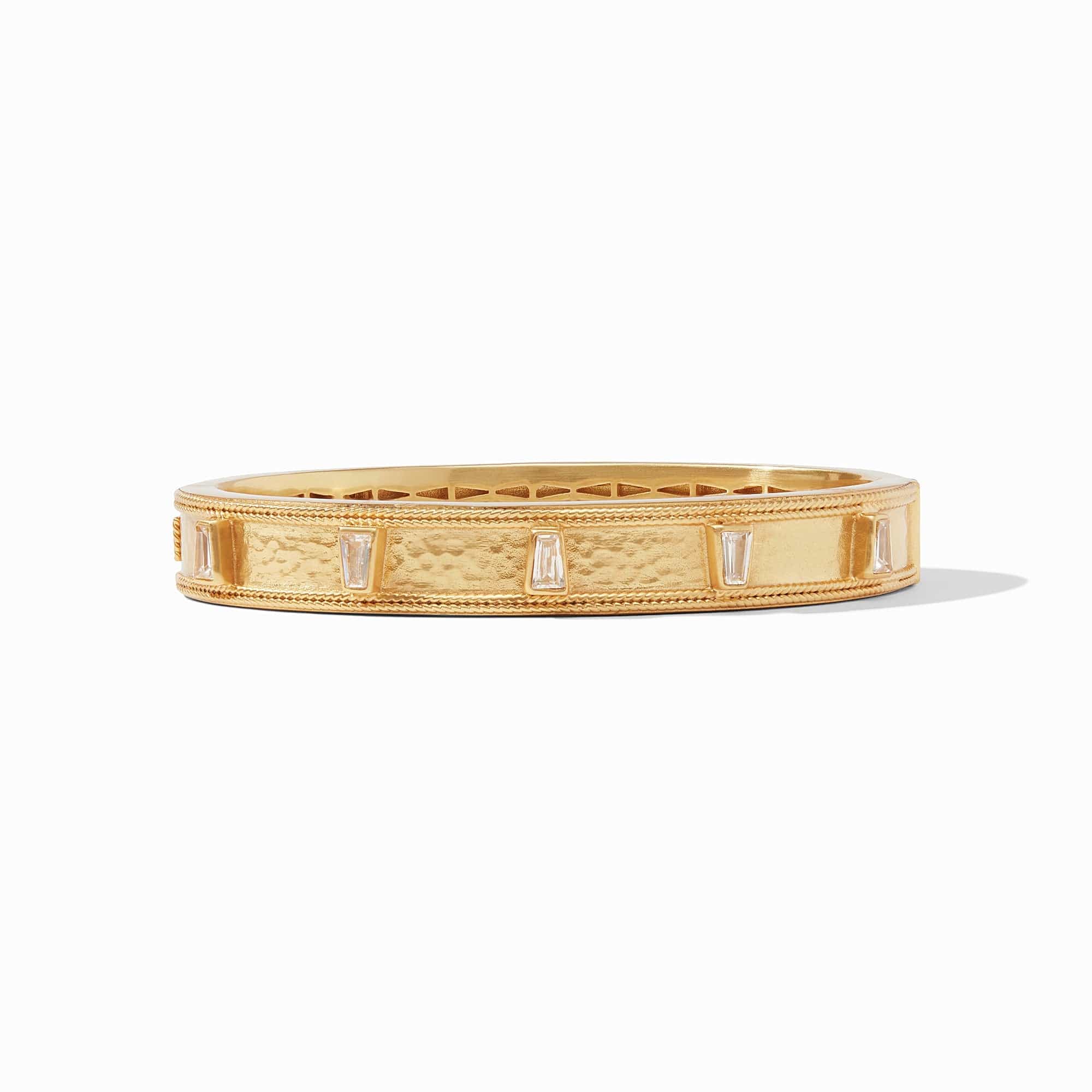 Julie Vos Julie Vos Aurora Hinge Bangle with Cubic Zirconia - Little Miss Muffin Children & Home