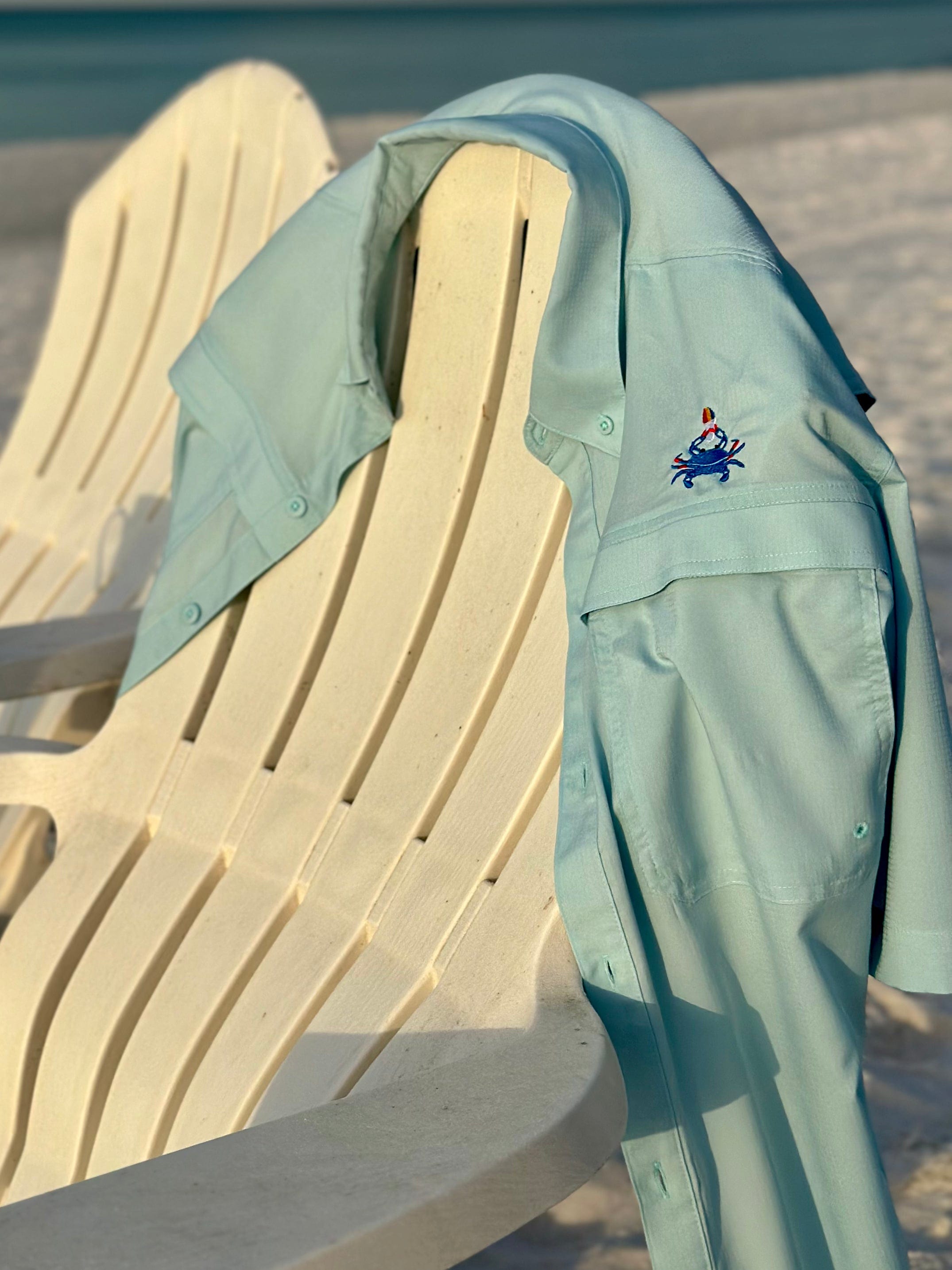 Whereable Art WHEREable Art Crab with Snowball Fishing Shirt - Little Miss Muffin Children & Home