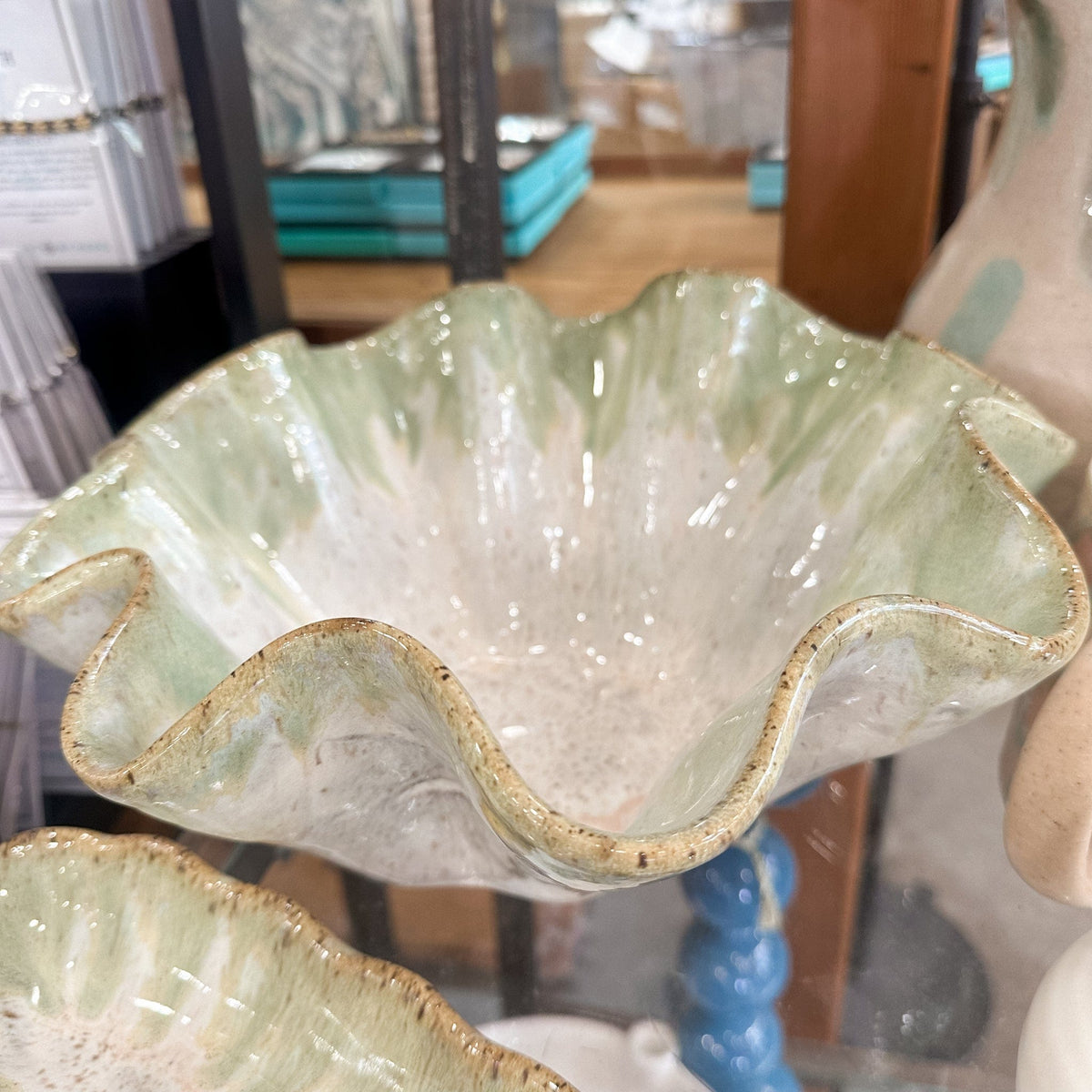 Etta B Pottery Matcha Latte Mid Bloom Bowl - Little Miss Muffin Children & Home