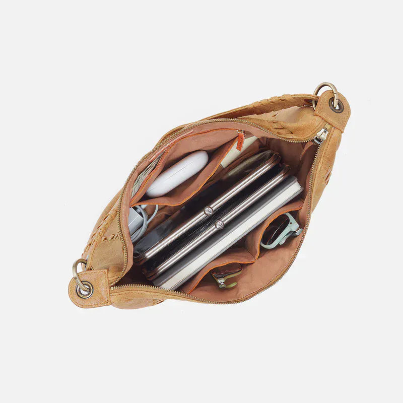 Opal Shoulder in Buffed Leather