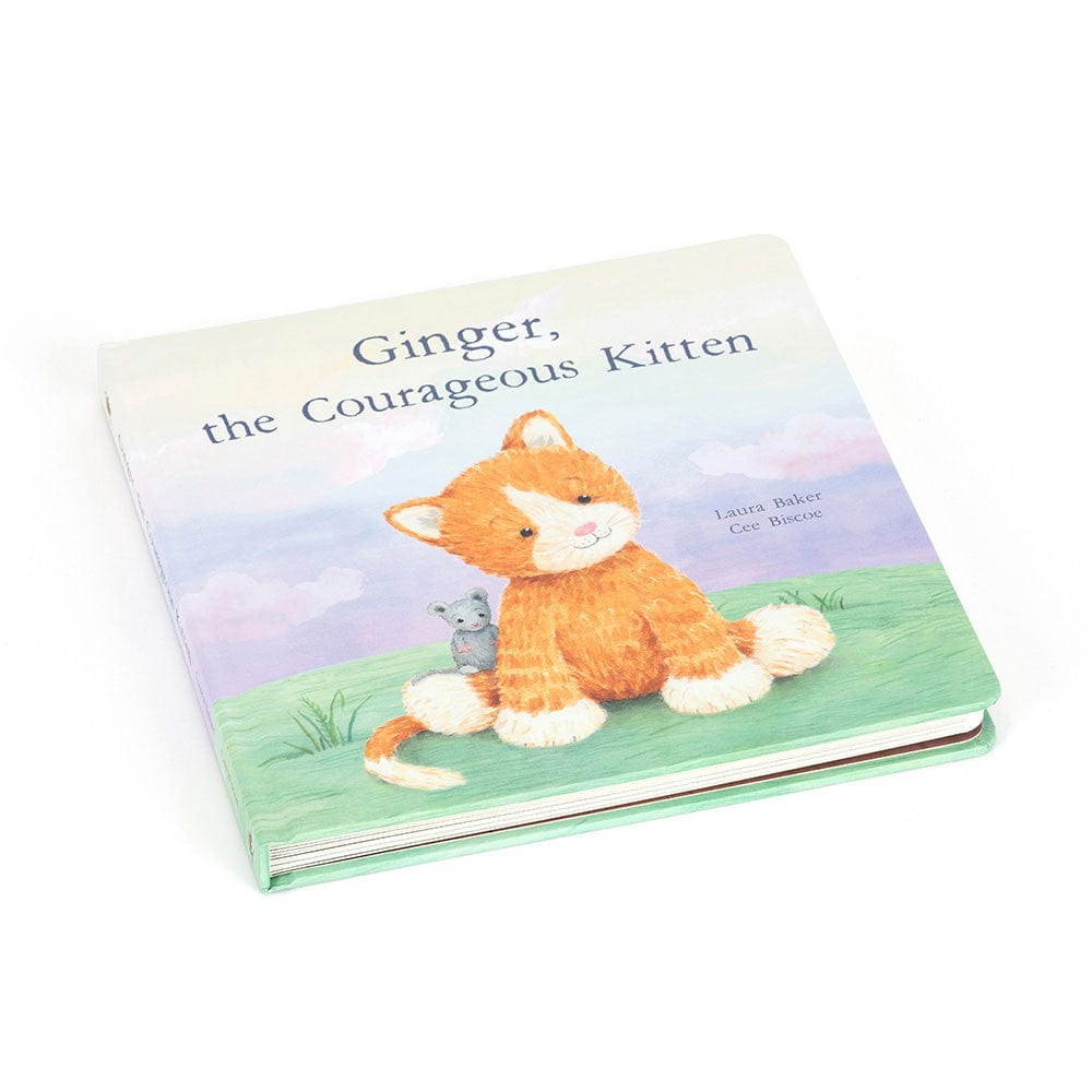 Jellycat Jellycat Ginger, the Courageous Kitten Book - Little Miss Muffin Children & Home