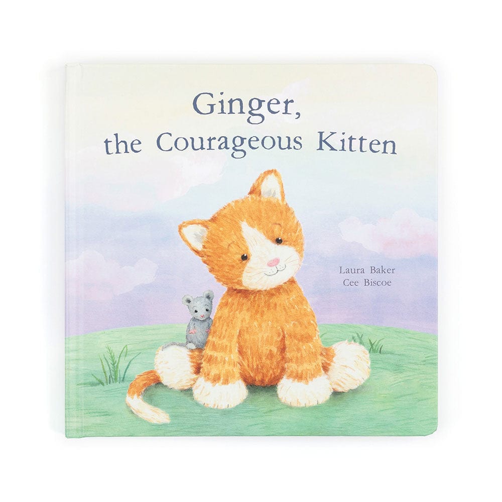 Jellycat Jellycat Ginger, the Courageous Kitten Book - Little Miss Muffin Children & Home