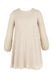 Beige The Payton Knit Dress