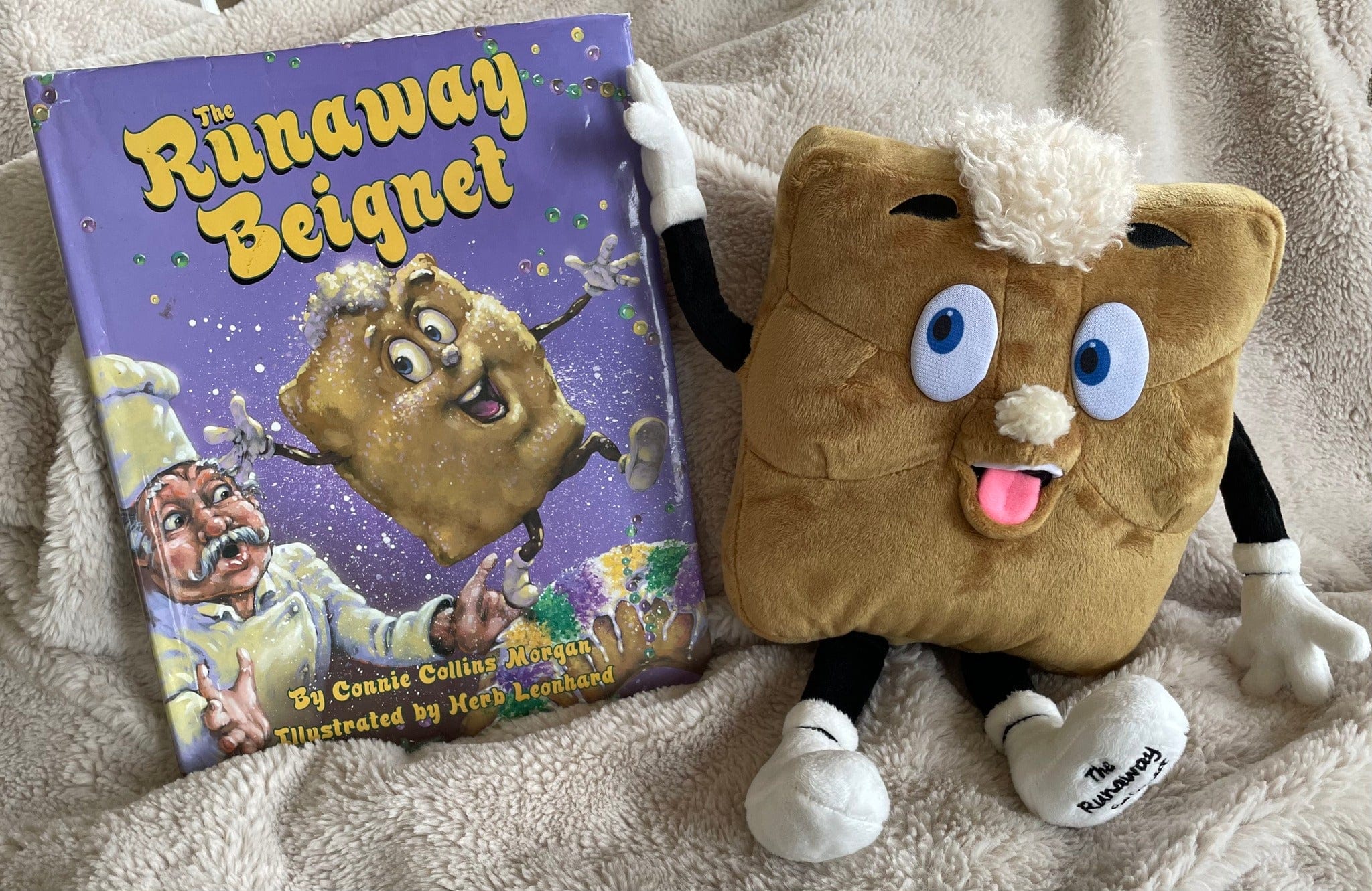 Connie Collins Morgan The Runaway Beignet Plush - Little Miss Muffin Children & Home