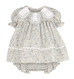 Blue Bloomy Chintz Petal Float