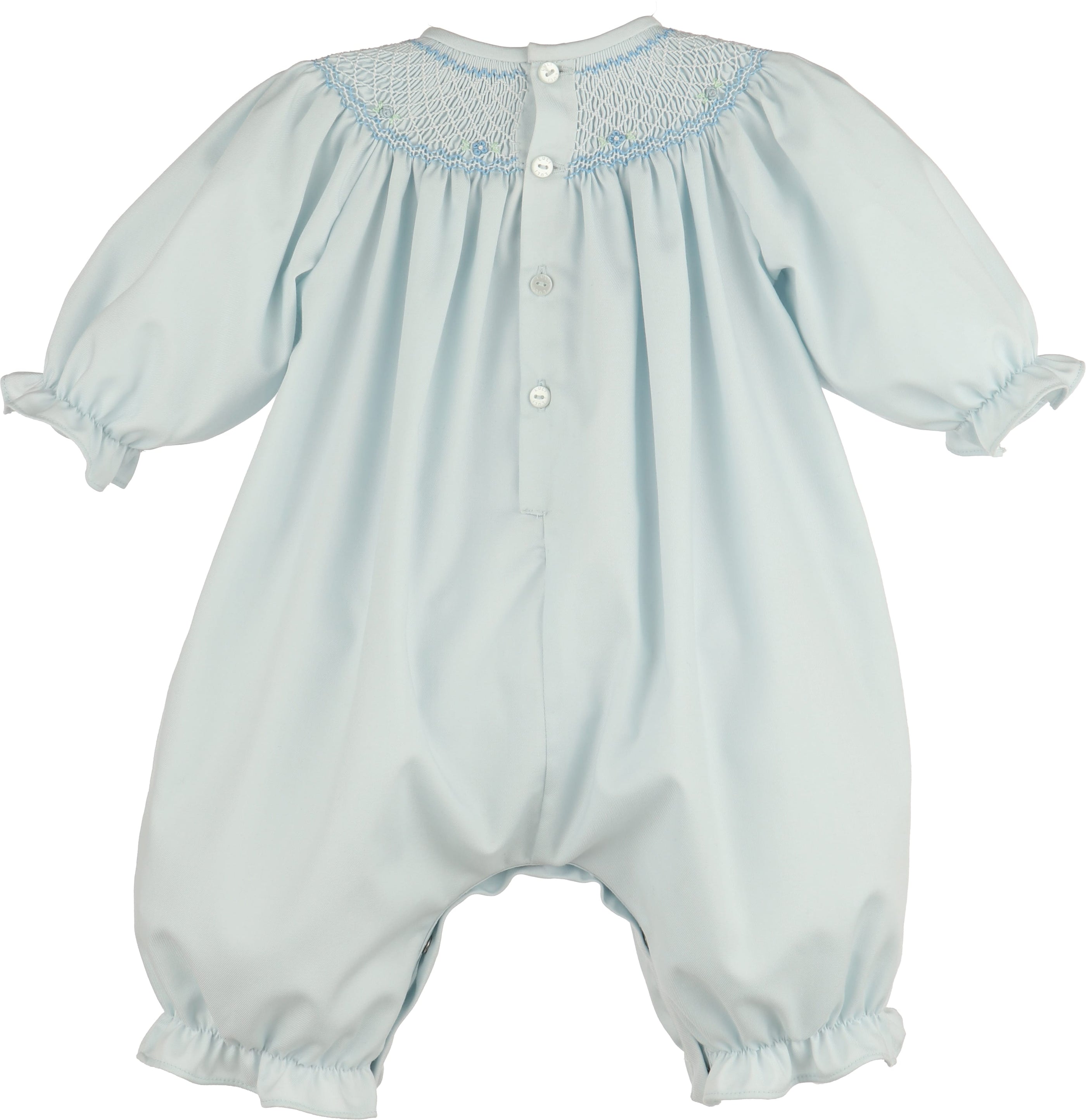 Blue Classic Smock Long Bubble