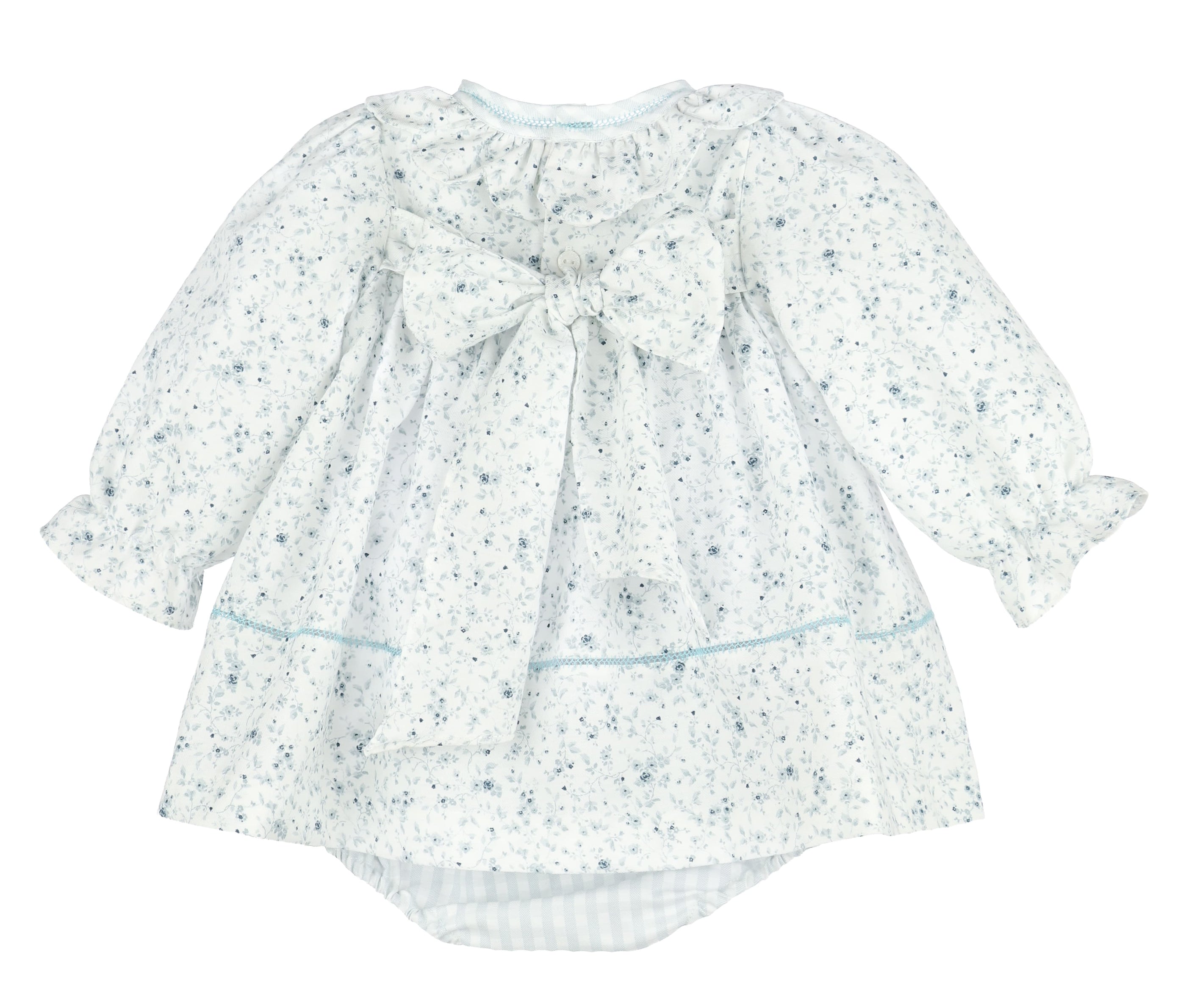 Blue Floral Flurries Bubble