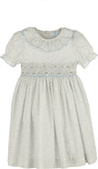 Blue Forest Fairy Smock Dress