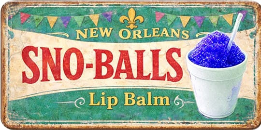 Sassy Talkin A Little Bit Dramatic Blue Raspberry Lip Balm Tin