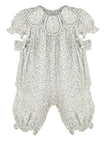Blue Whimsy Floral Petal Longall