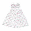 Bow Floral Button Dress
