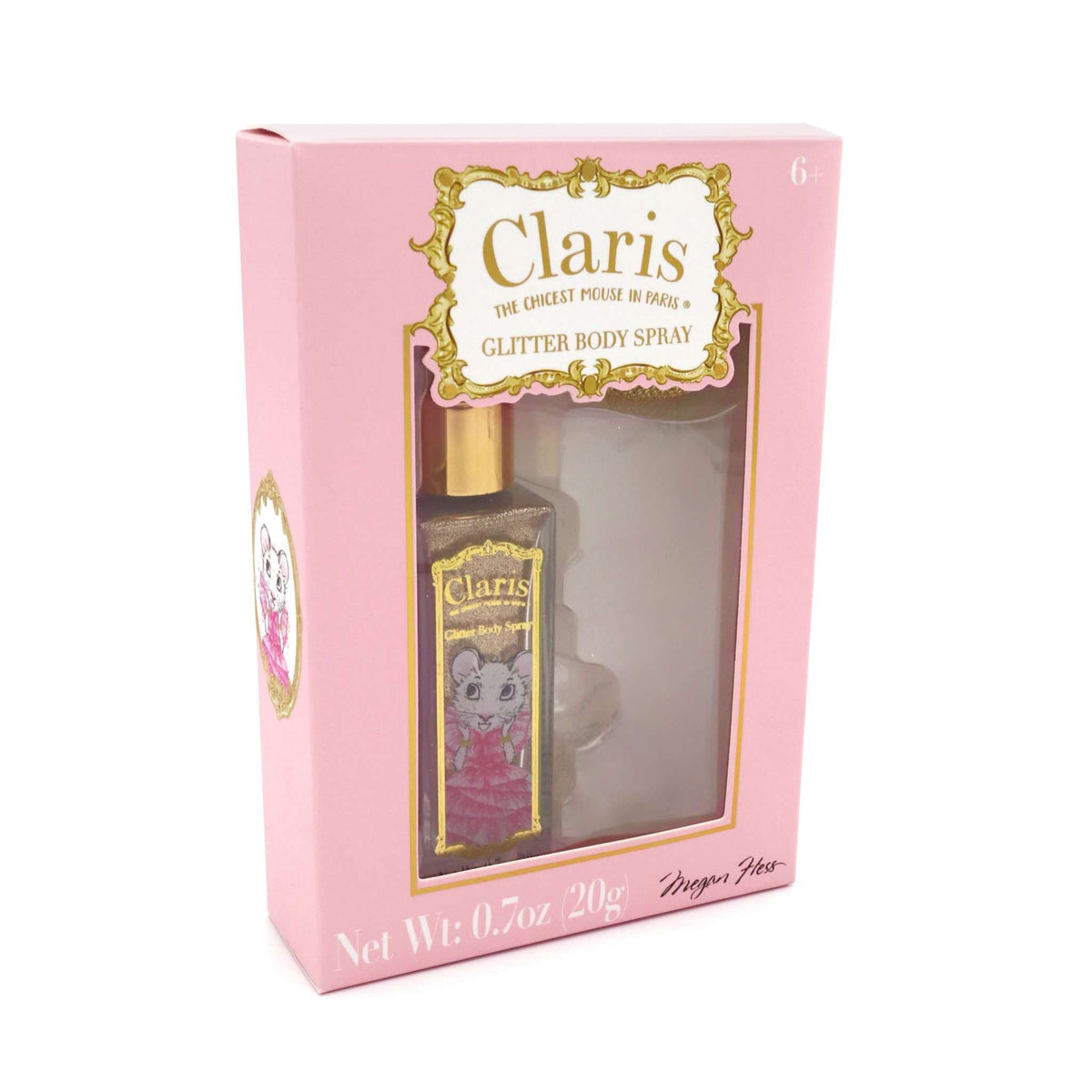Claris the Chicest Mouse in Paris™ Glitter Body Spray Atomiser