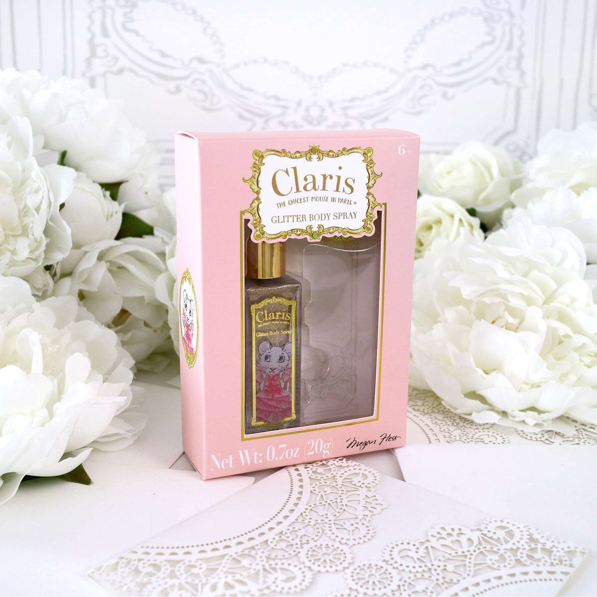 Claris the Chicest Mouse in Paris™ Glitter Body Spray Atomiser