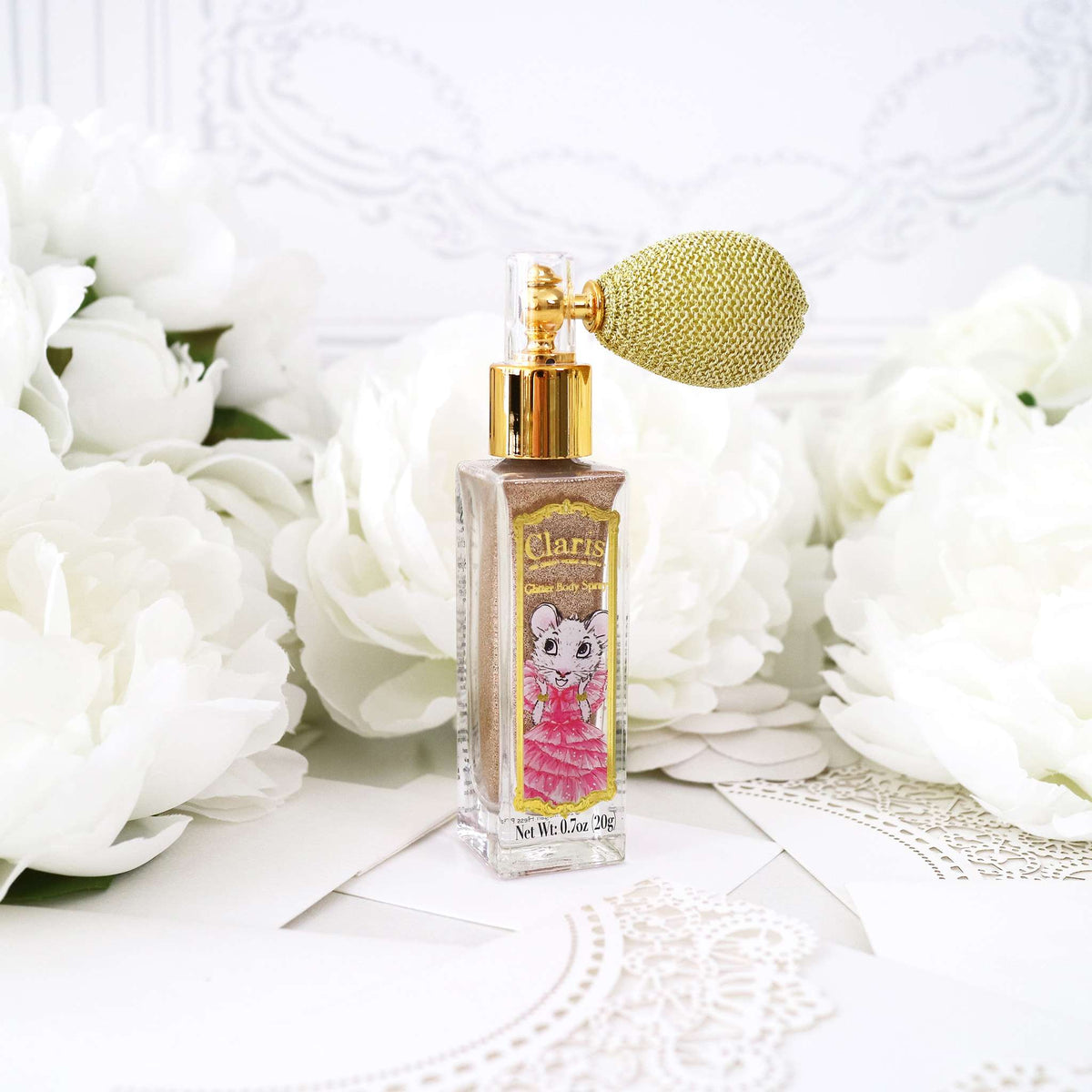 Claris the Chicest Mouse in Paris™ Glitter Body Spray Atomiser