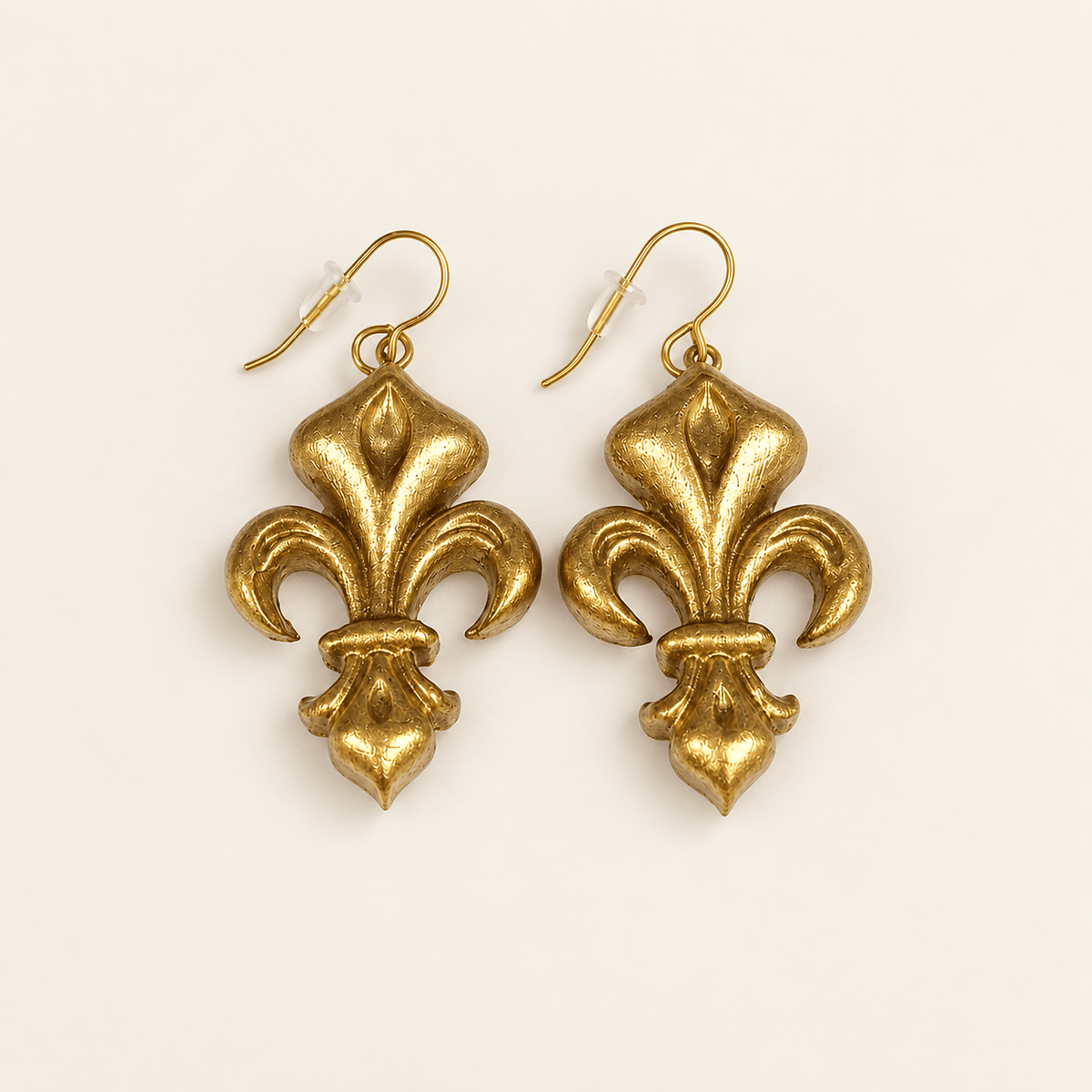 Carol Cassisa Fleur de Lis Earrings - Little Miss Muffin Children & Home