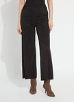 Lysse Vionette Vegan Suede Wide Leg Trouser in Black - Little Miss Muffin Children & Home
