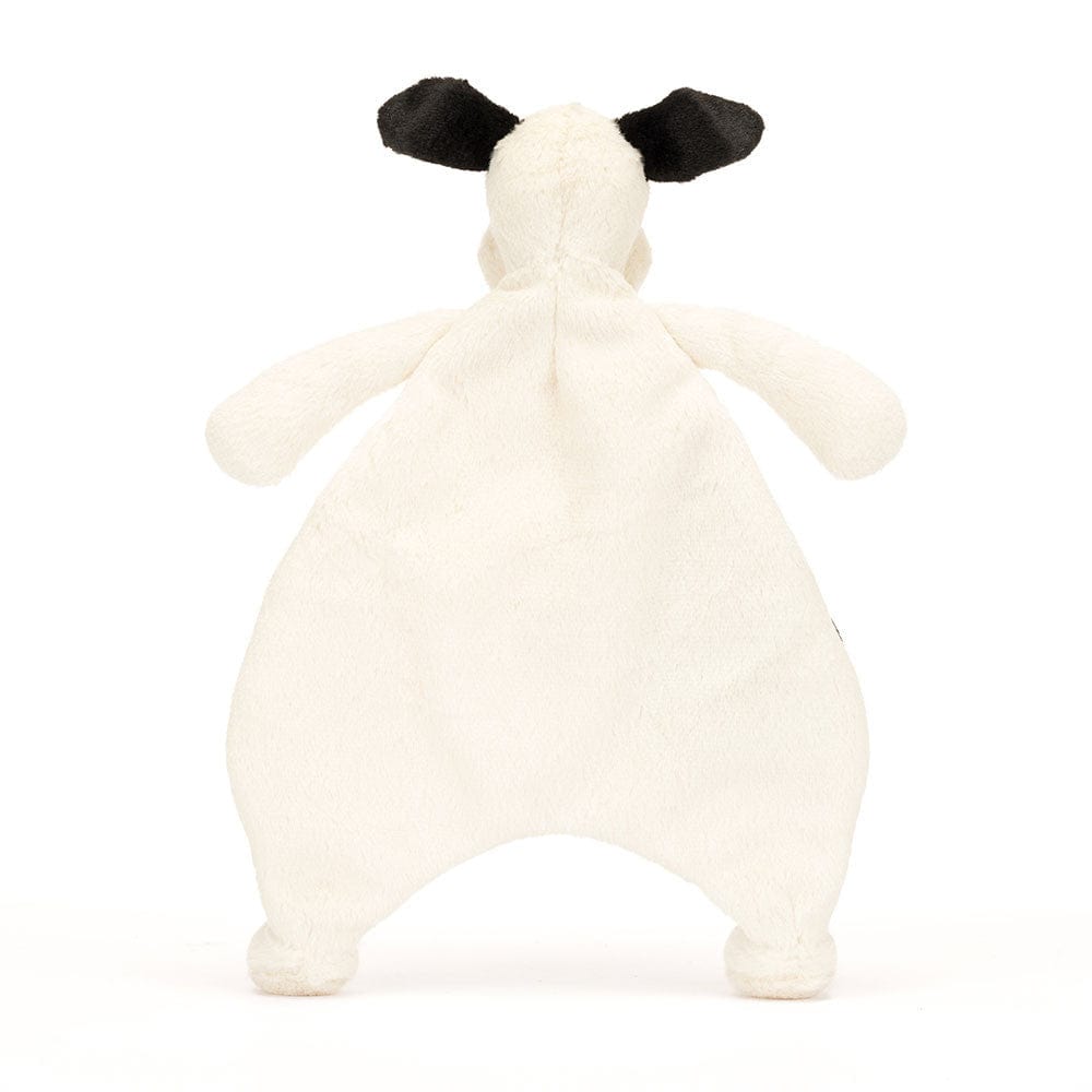 Jellycat Bashful Black & Cream Puppy Comforter - Little Miss Muffin Children & Home