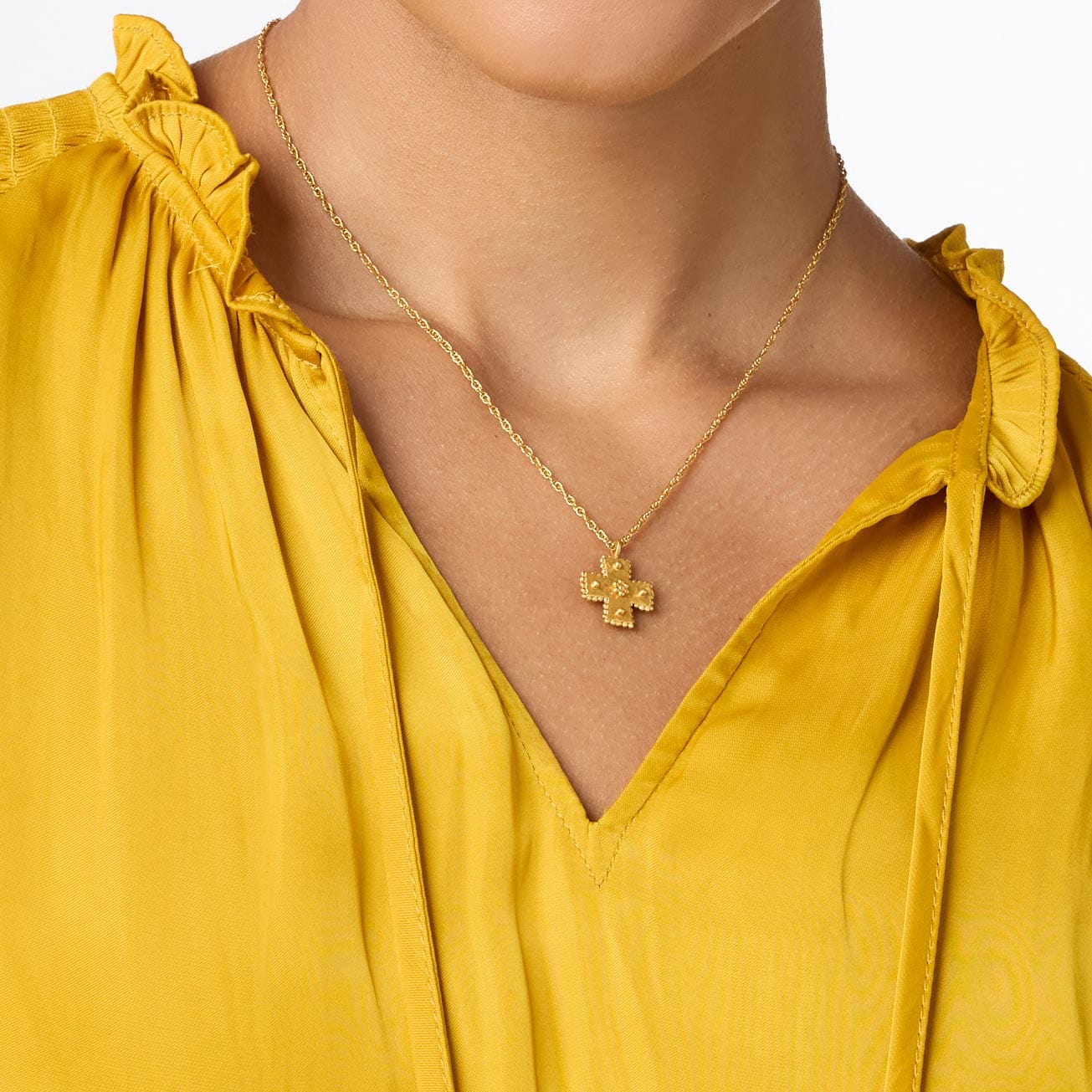 Julie Vos Julie Vos Malta Canterbury Delicate Necklace Gold - Little Miss Muffin Children & Home