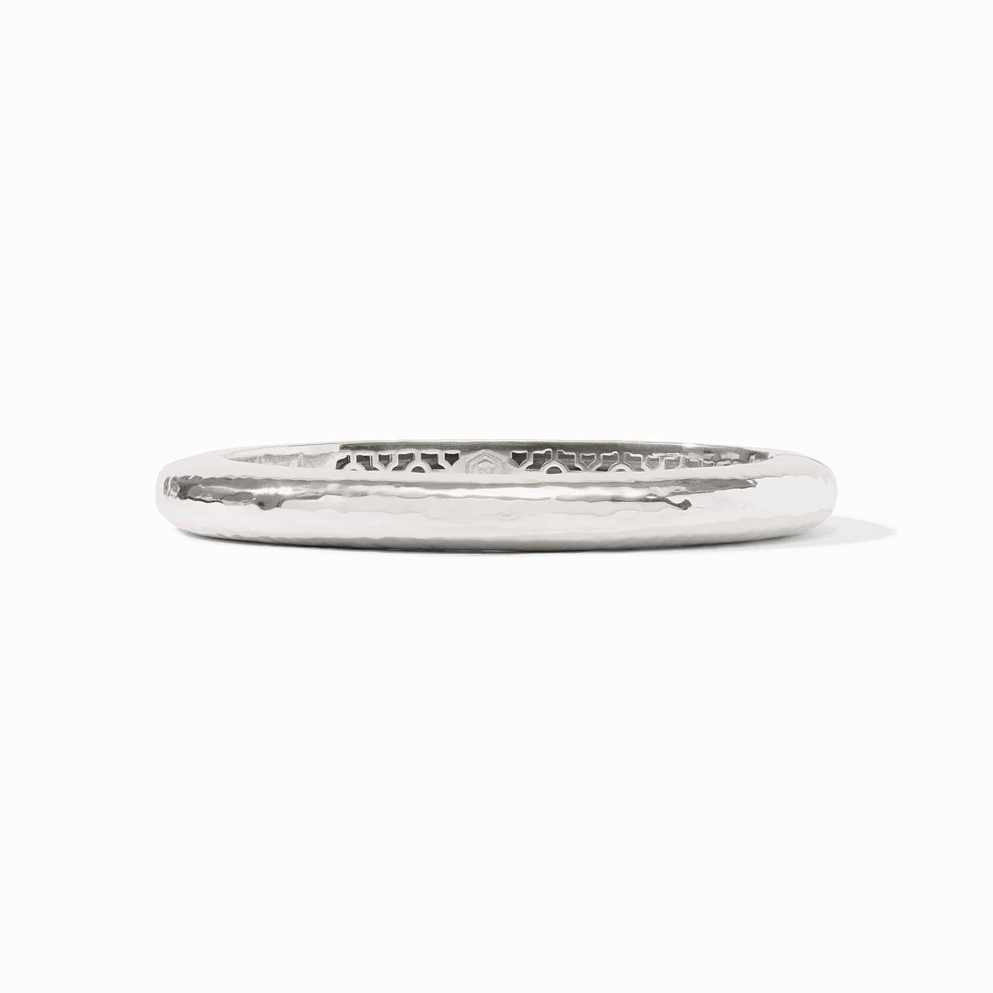 Silver Catalina Hinge Bangle
