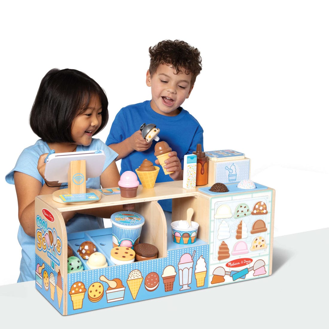 Melissa & Doug Melissa & Doug Cool Scoops Ice Creamery - Little Miss Muffin Children & Home