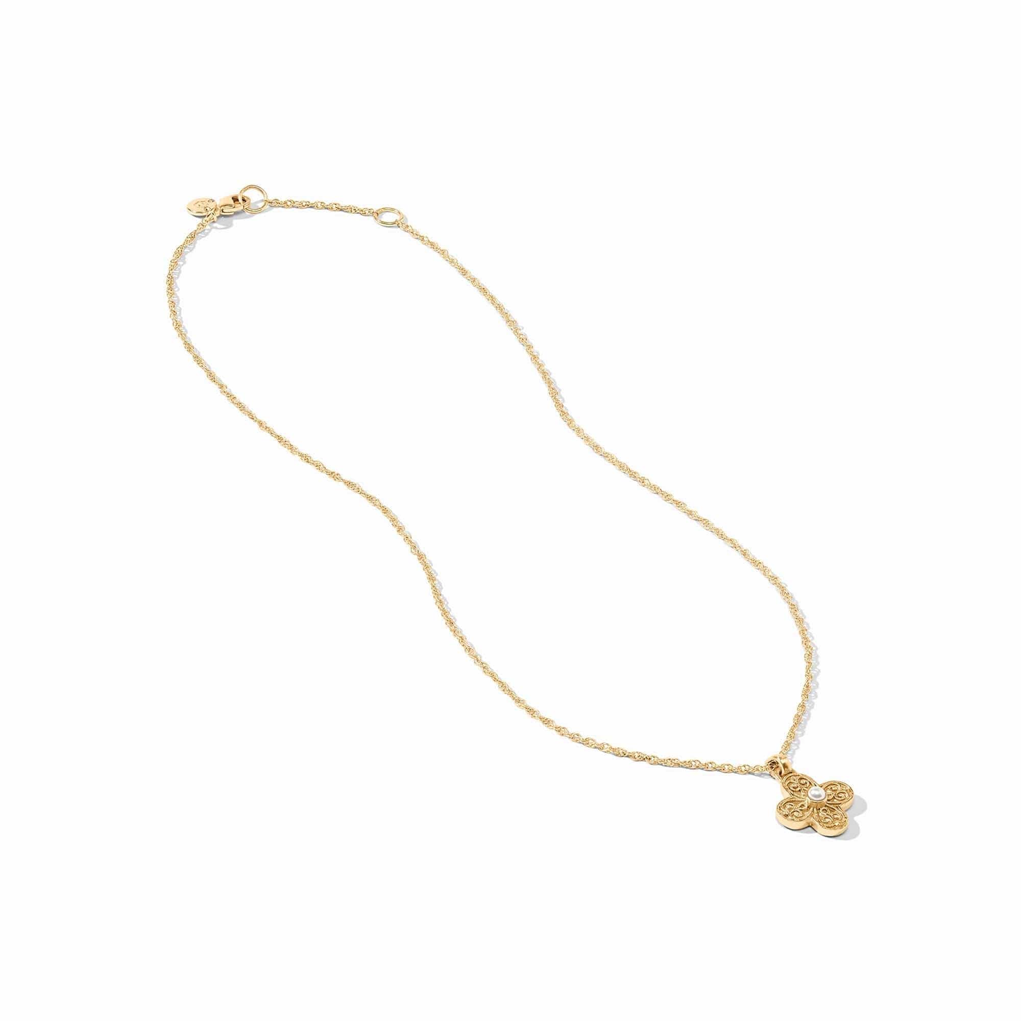 Julie Vos Julie Vos Malta Corinth Delicate Necklace, Pearl - Little Miss Muffin Children & Home