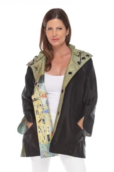 Aria Collection Aria Collection The Kiss Reversible Toggle Raincoat - Little Miss Muffin Children & Home