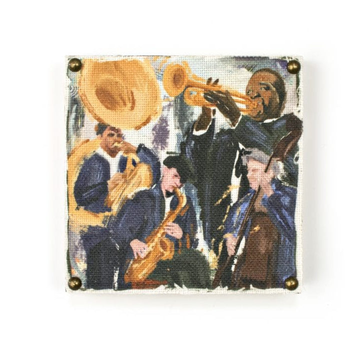 Second Line Ventures The  Parish Line Jazz Art Block - Little Miss Muffin Children & Home