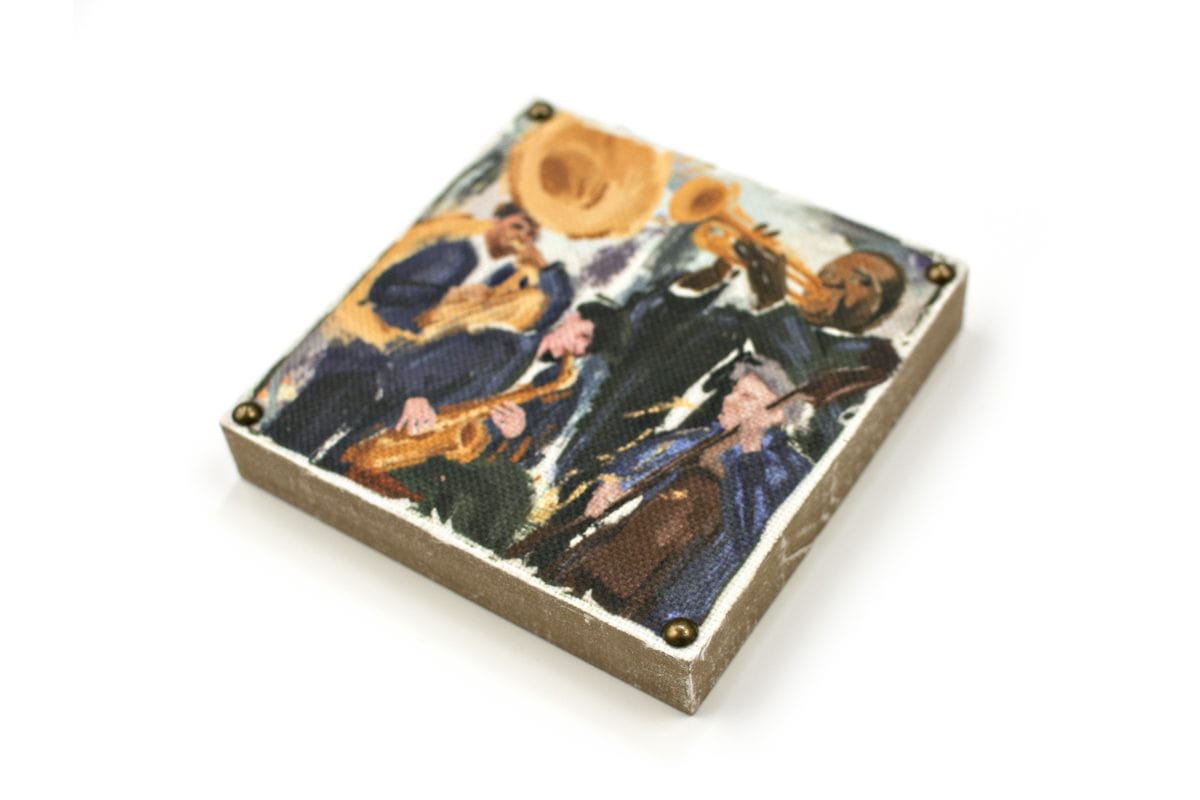 Second Line Ventures The  Parish Line Jazz Art Block - Little Miss Muffin Children & Home
