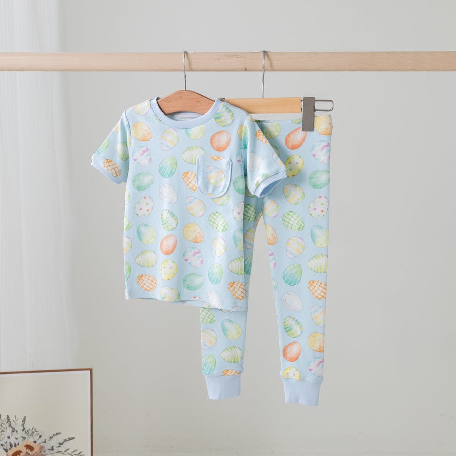 Nola Tawk Nola Tawk The Hunt is On Easter Organic Cotton Pajamas - Little Miss Muffin Children & Home