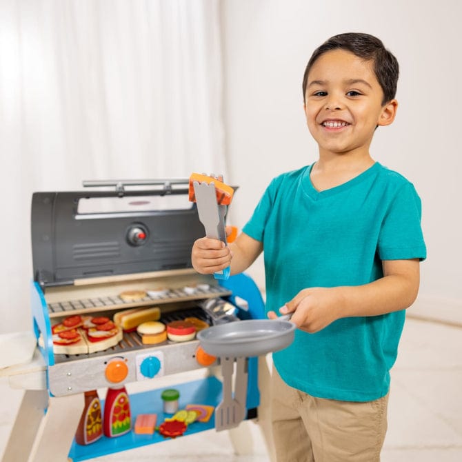 Melissa & Doug Melissa & Doug Deluxe Grill & Pizza Oven Play Set - Little Miss Muffin Children & Home