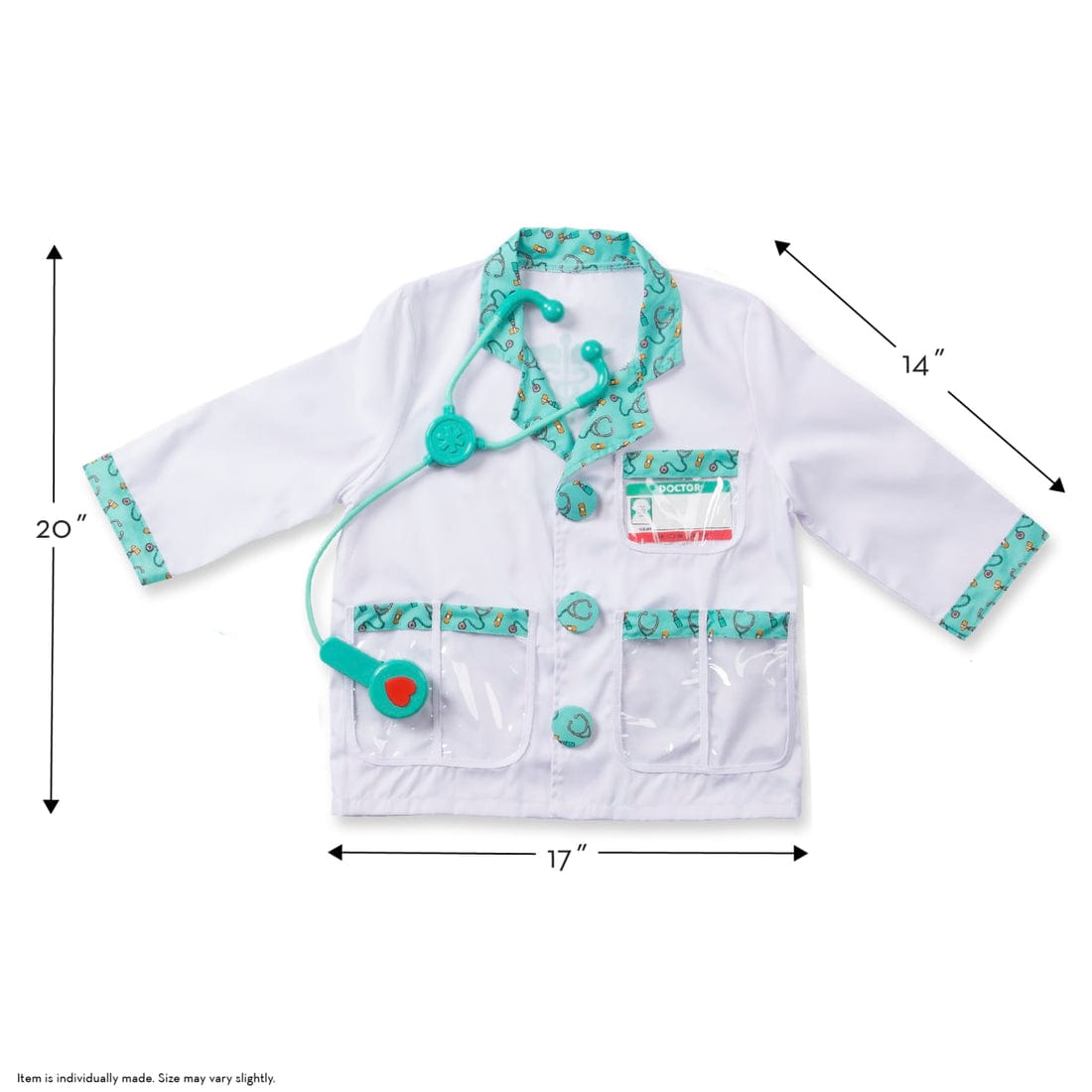 Melissa & Doug Melissa & Doug Doctor Role Play Costume Set - Little Miss Muffin Children & Home