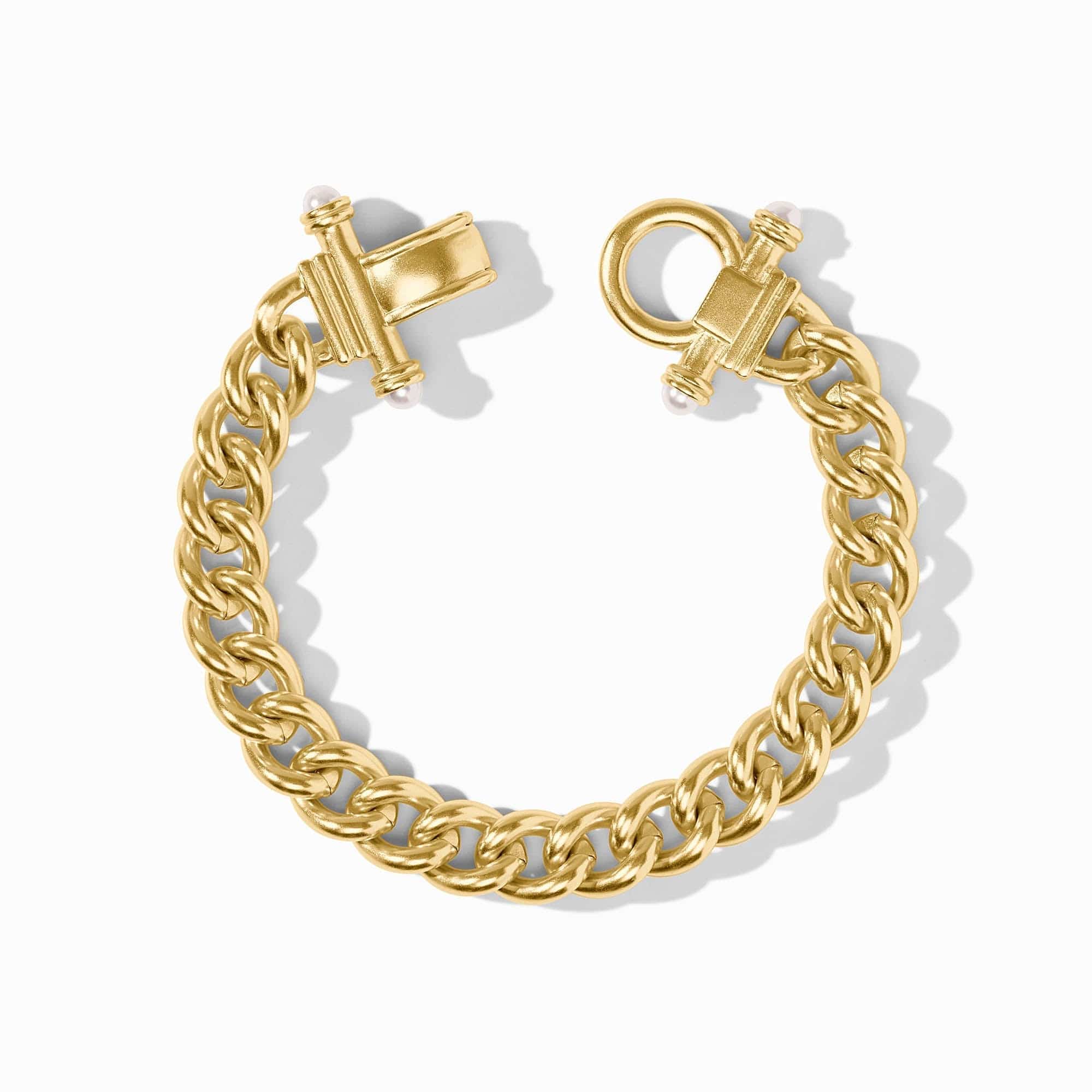 Dolce Gold Pearl Demi Link Bracelet