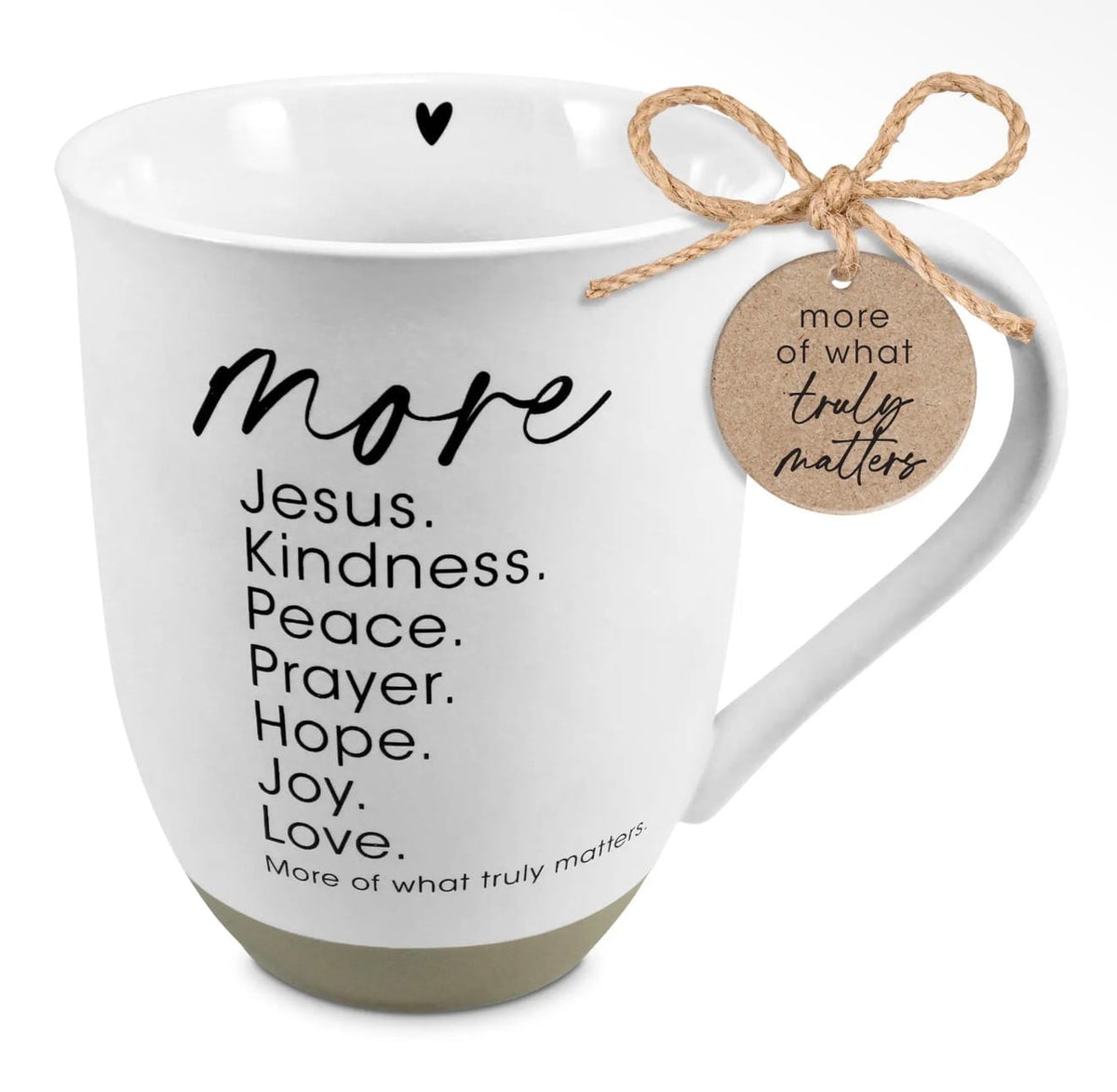 Dicksons What Truly Matters More Jesus 18oz LCP Mug - Little Miss Muffin Children & Home